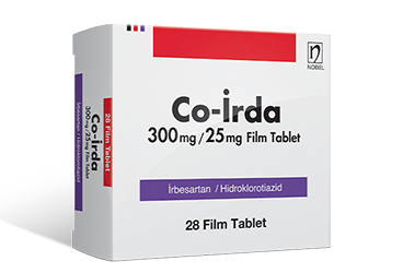 CO-IRDA 300 MG /25 MG 28 FILM TABLET